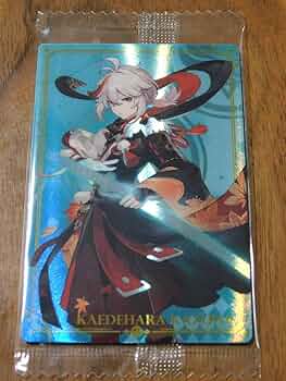 楓原万葉 ウエハース カード 原神 楽天市場】原神[Genshin] ウエハース2 ビジュアルカード 楓原
